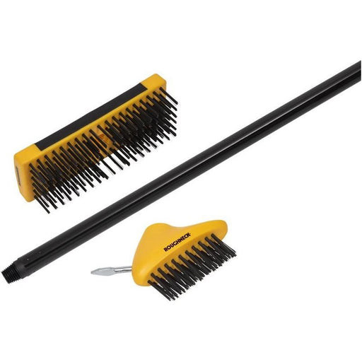 Roughneck Patio & Decking Brush Set 3 Piece Roughneck - Town Tools