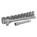 Sealey Socket Set 12pc 1/2"Sq Drive 6pt WallDrive Metric S0505 Sealey - Town Tools 