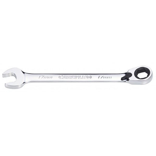 Carlyle Tools Spanner - Reversible Ratcheting - Metric - 17 mm - image 1