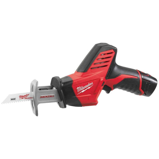 Milwaukee C12HZ-202C M12 Compact Hackzall with 2 x 2.0Ah Li-ion Batteries Milwaukee - Town Tools 