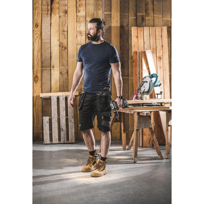 Scruffs Trade Shorts Black 40" W Scruffs - Town Tools 