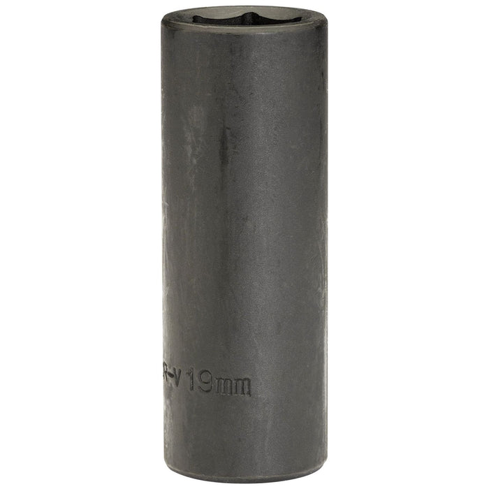 Draper Deep Impact Socket, 1/2" Sq. Dr., 19mm (Sold Loose) 59880 Draper - Town Tools 