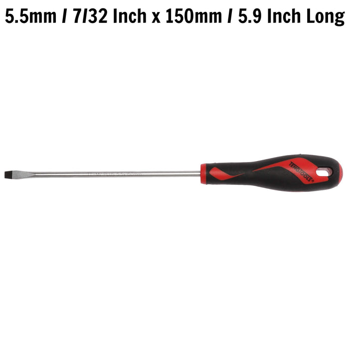 Teng Tools Flat Screwdriver 1.0 x 5.5 x 150mm M Teng Tools - Town Tools 