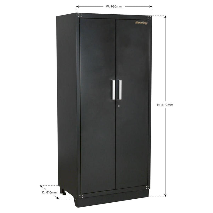 Sealey Modular Full Height Floor Cabinet 930mm Heavy-Duty APMS05 Sealey - Town Tools 