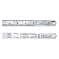 Faithfull Steel Rule 150mm / 6in x 19mm