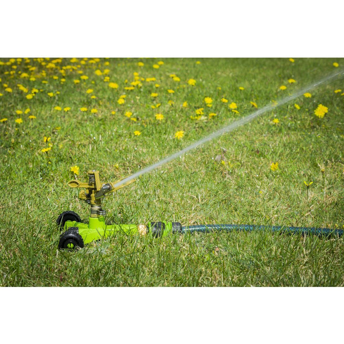 Sealey Pulsating Sprinkler With Metal Wheeled Base JS2034 Sealey - Town Tools 