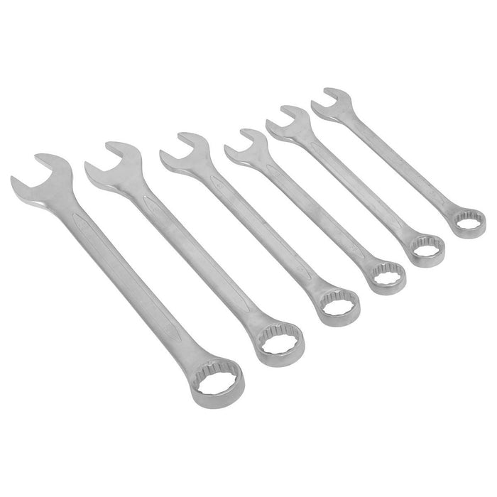 Sealey Combination Spanner Set 6pc Jumbo Metric AK63259 Sealey - Town Tools 