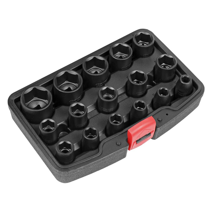 Sealey Premier Premier Impact Socket Set 1/2"Sq Drive 16pc AK5624M Sealey Premier - Town Tools 