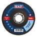 Sealey Flap Disc Zirconium115mm22mm Bore 60Grit FD11560 Sealey - Town Tools 