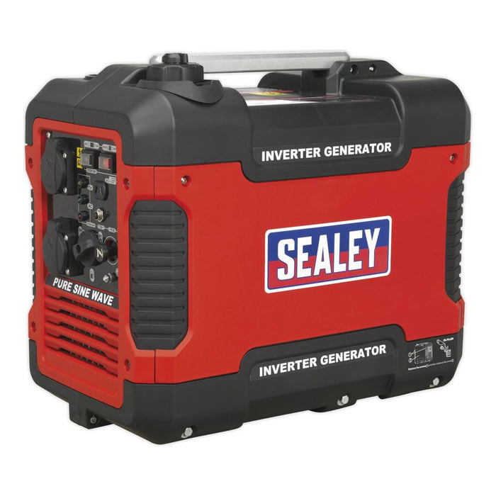 Sealey Inverter Generator 2000W 230V 4-Stroke Engine G2000I Sealey - Town Tools 