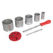 Silverline Tungsten Grit Holesaw Kit 8pce 33 - 83mm Dia Silverline - Town Tools 