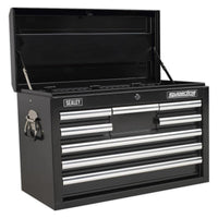 Sealey Topchest 8 Drawer with Ball-Bearing Slides Black AP33089B