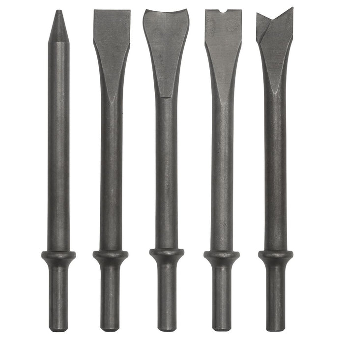 Sealey Air Hammer Chisel Set 170mm 5pc SA11C Sealey - Town Tools 