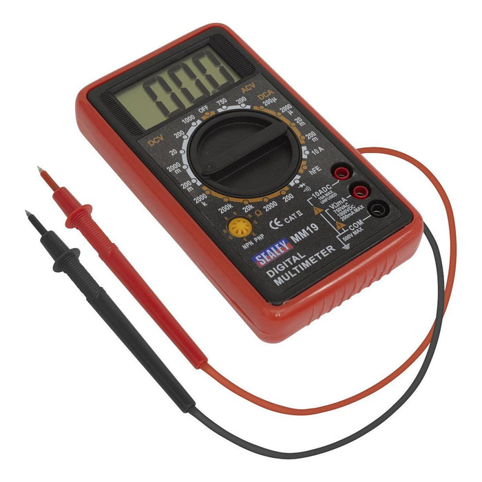 Sealey Digital Multimeter 7-Function mm19 Sealey - Town Tools 