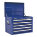 Sealey Topchest 5 Drawer with Ball-Bearing Slides Blue AP26059TC Sealey - Town Tools 