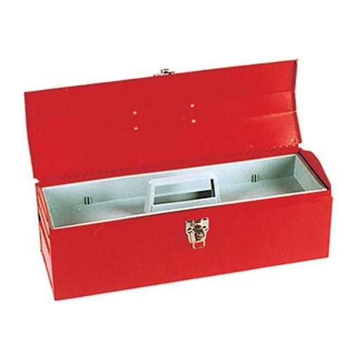 Faithfull Metal Barn Toolbox + Tote Tray 48cm (19in) Faithfull - Town Tools