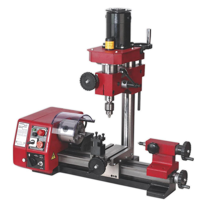 Sealey Mini Lathe & Drilling Machine SM2503 Sealey - Town Tools 