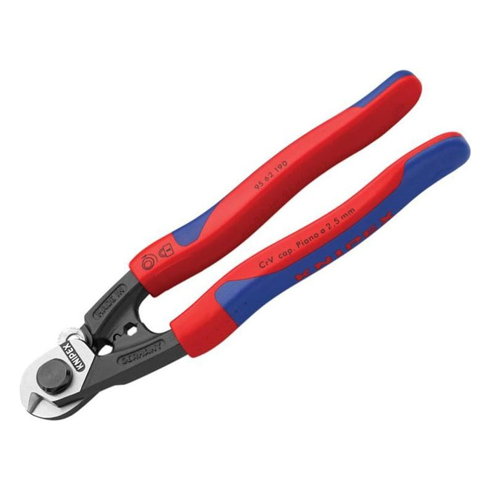 Knipex Wire Rope/Bowden Cable Cutters Multi-Component Grip 190mm Knipex - Town Tools