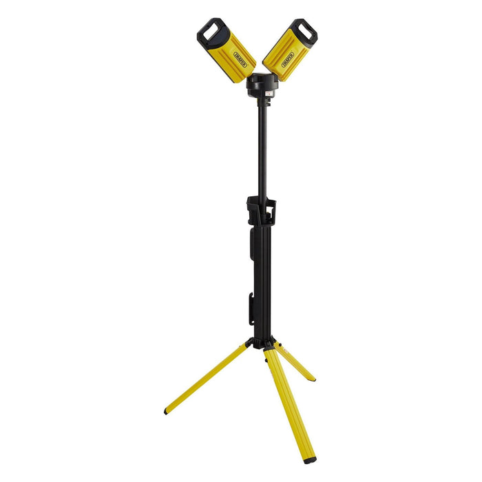 Draper 230V LED Rechargeable Tripod Site Light, 50W, 5000 Lumens Draper - Town Tools