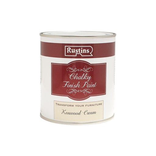 Rustins Chalky Finish Paint Kenwood Cream 250ml Rustins - Town Tools
