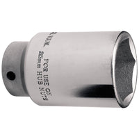 Draper Hub Nut Socket, 1/2" Sq. Dr., 35mm 39047