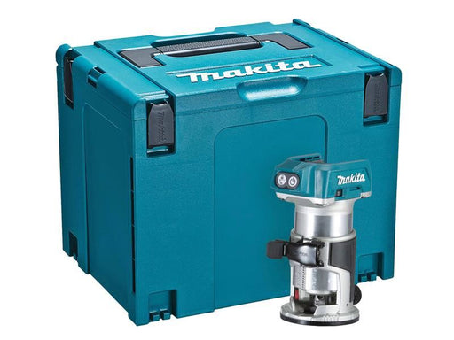 Makita DRT50ZJ BL LXT Router/Trimmer Body 1/4 & 3/8 18V Bare Unit + Case Makita - Town Tools