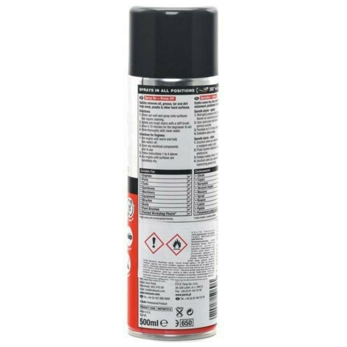 2 x Holts Engine & Parts Degreaser Spray Cleaner Car Grease Dirt Remover 500ml