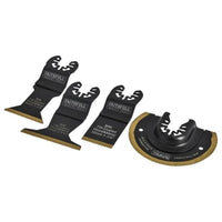 Faithfull Multi-Function Titanium Blade Set 4 Piece