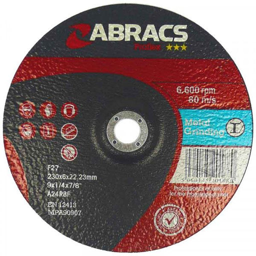 Van Line Abracs Proflex Dpc Grinding Disc 115 X 6.0 X 22mm 115 X 6.0 X 22mm Van Line - Town Tools 