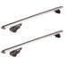 Roof Tent Bars Aluminium Roof Bars fits Audi A4 Avant 2002-2004 Estate 5-dr with Raised Rails Summit - Town Tools