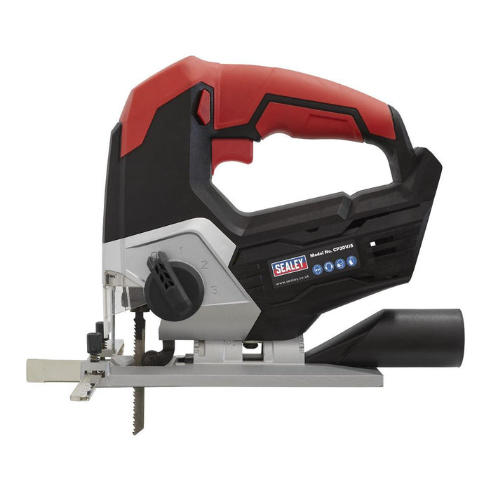 Sealey Cordless Jigsaw 20V SV20 Series Body Only CP20VJS Sealey - Town Tools 