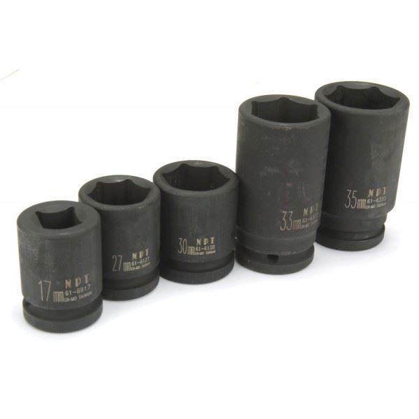 Carlyle Tools Socket Set - Truck Service - Metric - Shallow & Deep