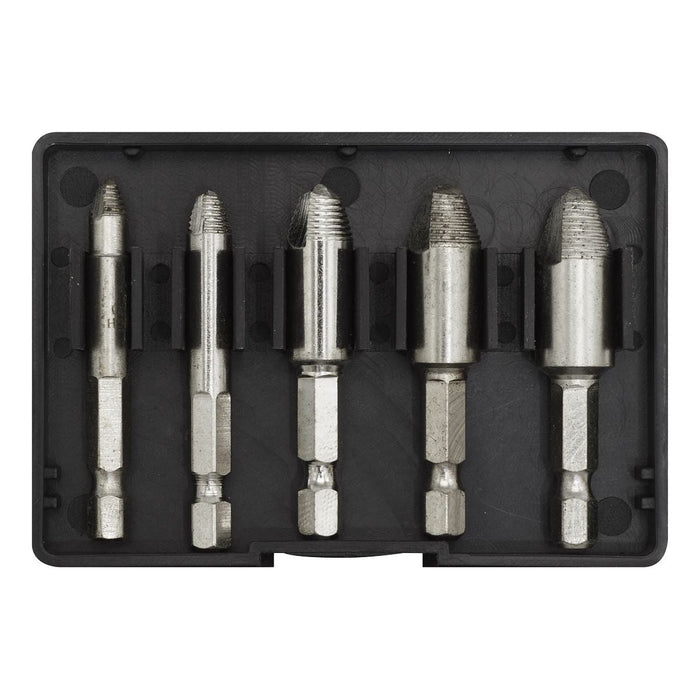 Sealey HSS Screw Extractor Set 5pc AK7228 Sealey - Town Tools 