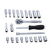 Bluespot Tools 1/4in Metric Socket Set, 24 Piece BlueSpot Tools - Town Tools