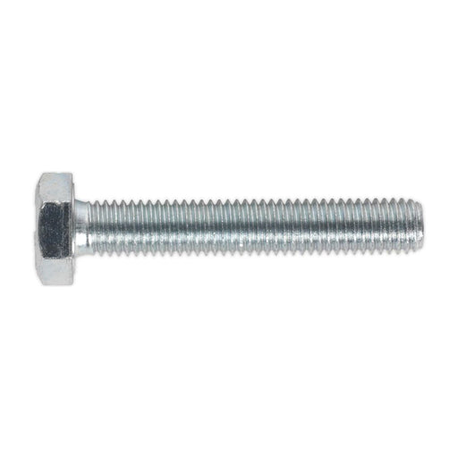 Sealey HT Setscrew M10 x 60mm 8.8 Zinc Pack of 25 SS1060 Sealey - Town Tools 