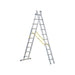Zarges D-Rung Combination Ladder 2-Part 2 x 8 Rungs Zarges - Town Tools