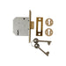 Union 2177 3 Lever Mortice Deadlock Polished Brass 65mm 2.5in Visi UNION - Town Tools