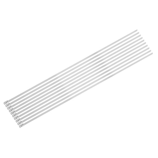 Sealey Stainless Steel Cable Tie 400mm x 4.6mm - Pack of 100 CTSS400 Sealey - Town Tools 