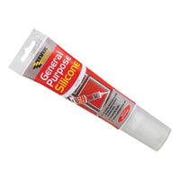 Everbuild Sika General Purpose Easi Squeeze Silicone Sealant Clear 80ml