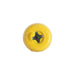 Sealey Numberplate Screw Plastic Enclosed Head 4.8 x 24mm Yellow Pack of 50 Sealey - Town Tools 