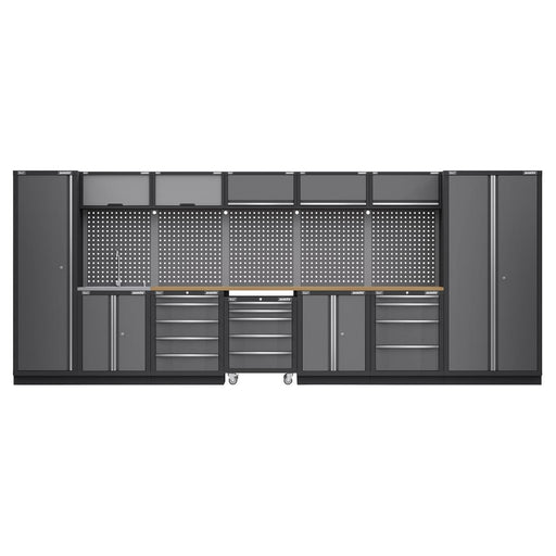 Superline Pro Superline PRO Storage System with Pressed Wood Worktop 4.9m Superline Pro - Town Tools 