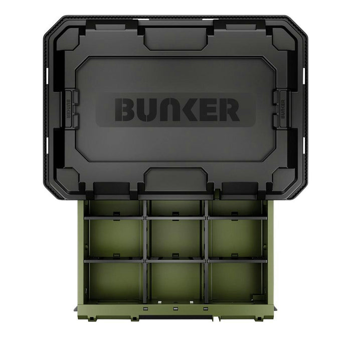 BUNKER Load-Up Stacking 2 Drawer Tool Box, 570mm - B600-2DTB