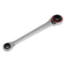 Sealey Ratchet Ring Spanner 4-in-1 Reversible Metric Platinum Series AK63948 Sealey - Town Tools 