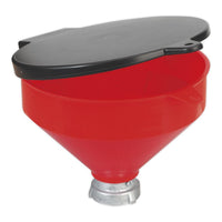 Sealey Solvent Safety Funnel with Flip Top SOLV/SF