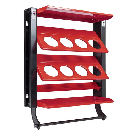 Sealey APSCR8 Spray Can Storage Rack with 8 Can Holders Sealey - Town Tools