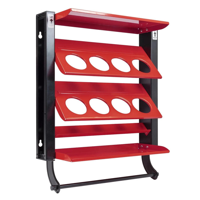 Sealey APSCR8 Spray Can Storage Rack with 8 Can Holders Sealey - Town Tools