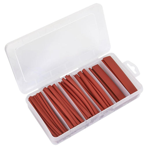 Sealey Heat Shrink Tubing Assortment 100mm 95pc - Red HST100R Sealey - Town Tools 