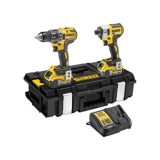 Dewalt Power Tools DCK266P2 XR Brushless Twin Pack 18V 2 x 5.0Ah Li-ion DeWALT Power Tools - Town Tools