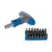 Silverline T-Handle Ratchet Screwdriver Set 22pce 22pce Silverline - Town Tools 