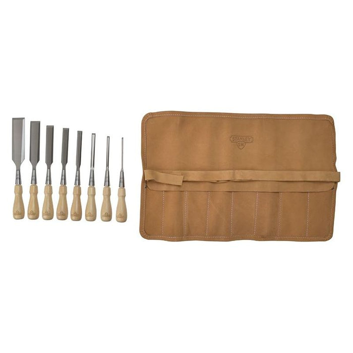 Stanley® Hand Tools Sweetheart Socket Chisel Set, 8 Piece: 3 6 8 12 15 18 25 & 32mm STANLEY® Hand Tools - Town Tools